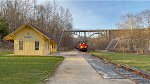 CVSR 6773 approaches the depot.